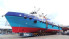 SPMT pour le transport de yacht